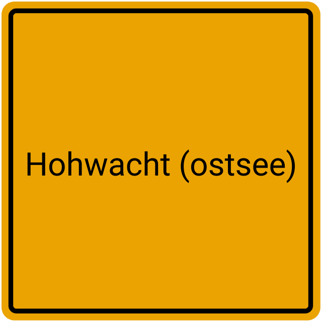 Meldebestätigung Hohwacht (Ostsee)